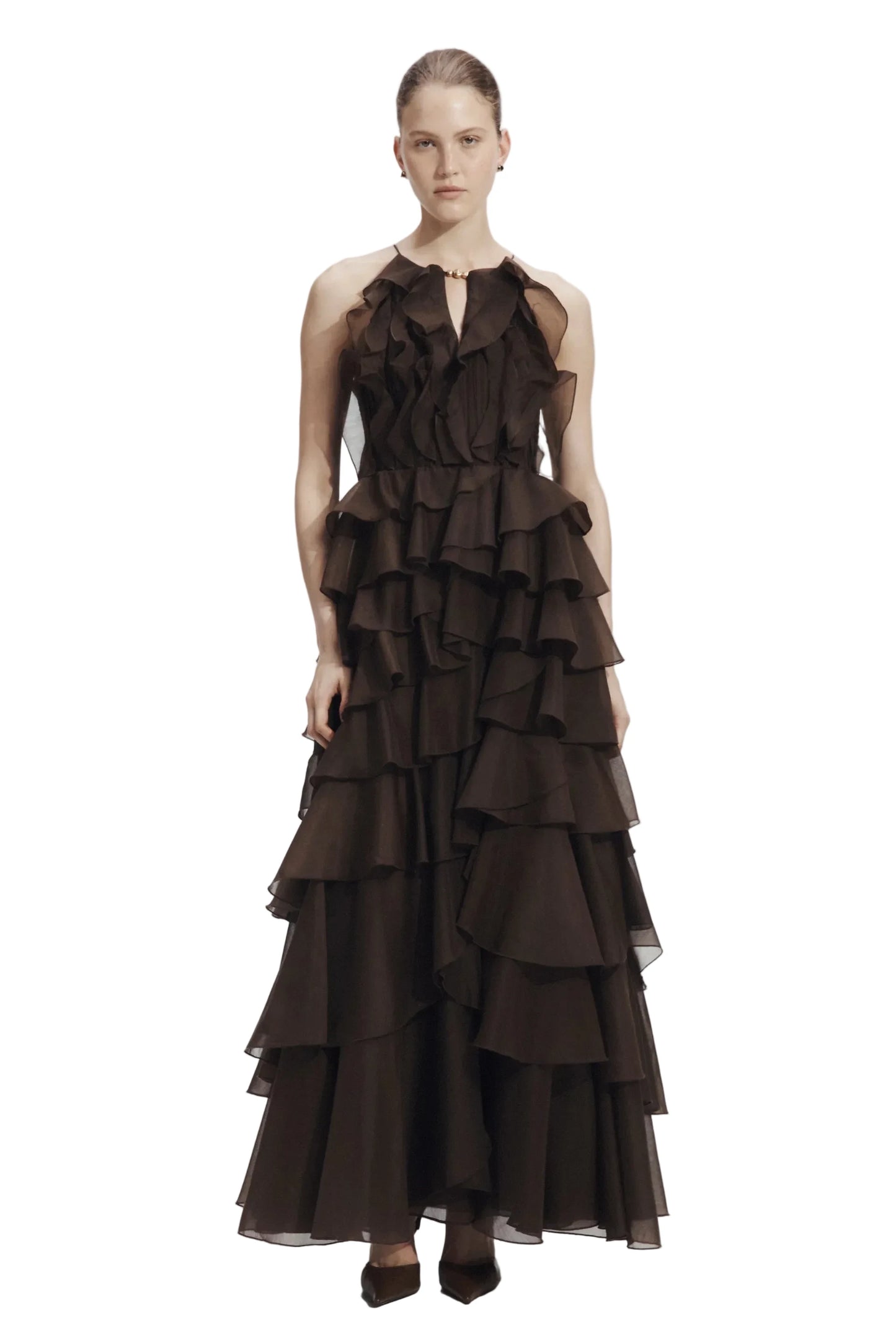 Cleo Gown Carob