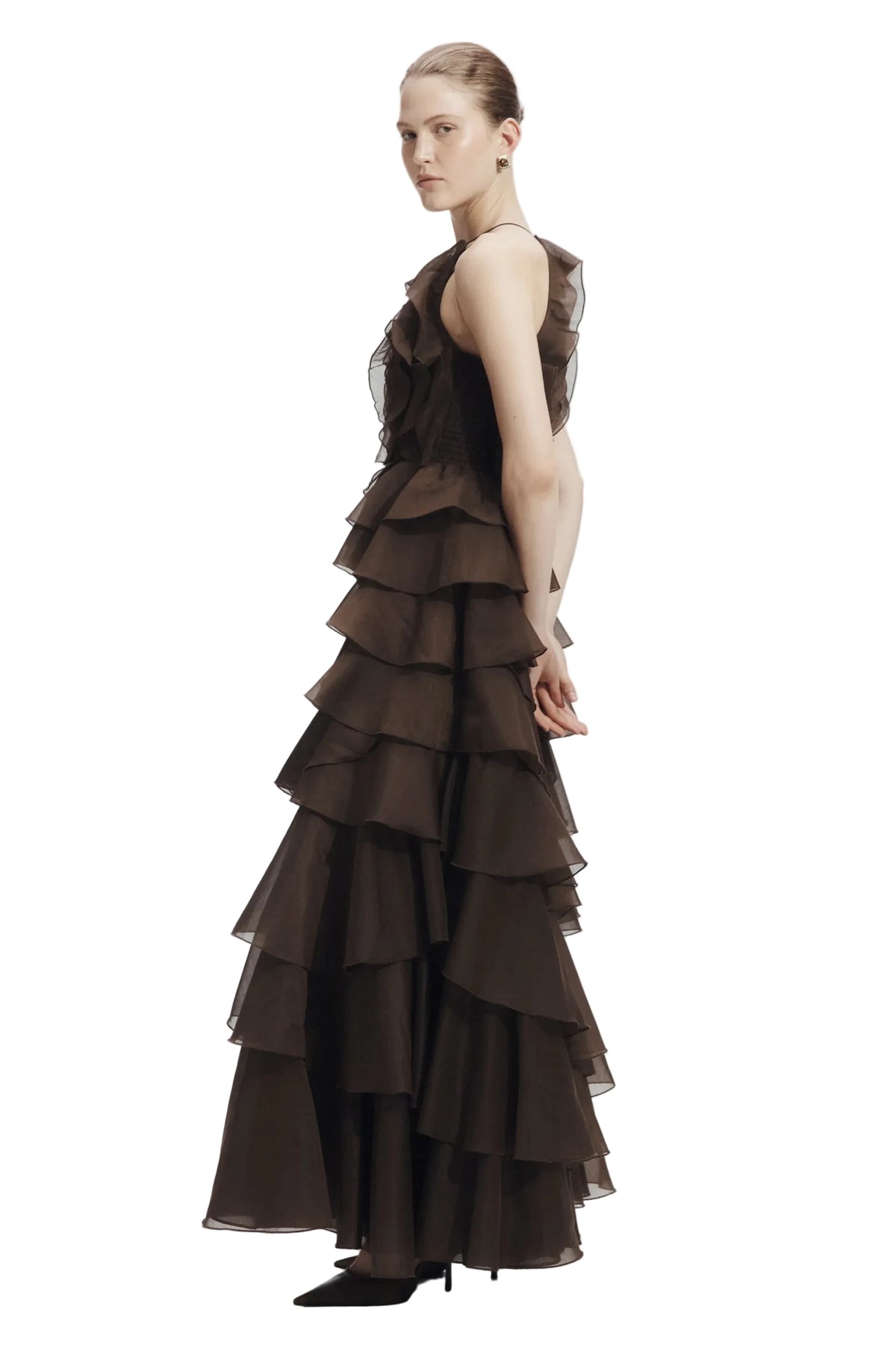 Cleo Gown Carob