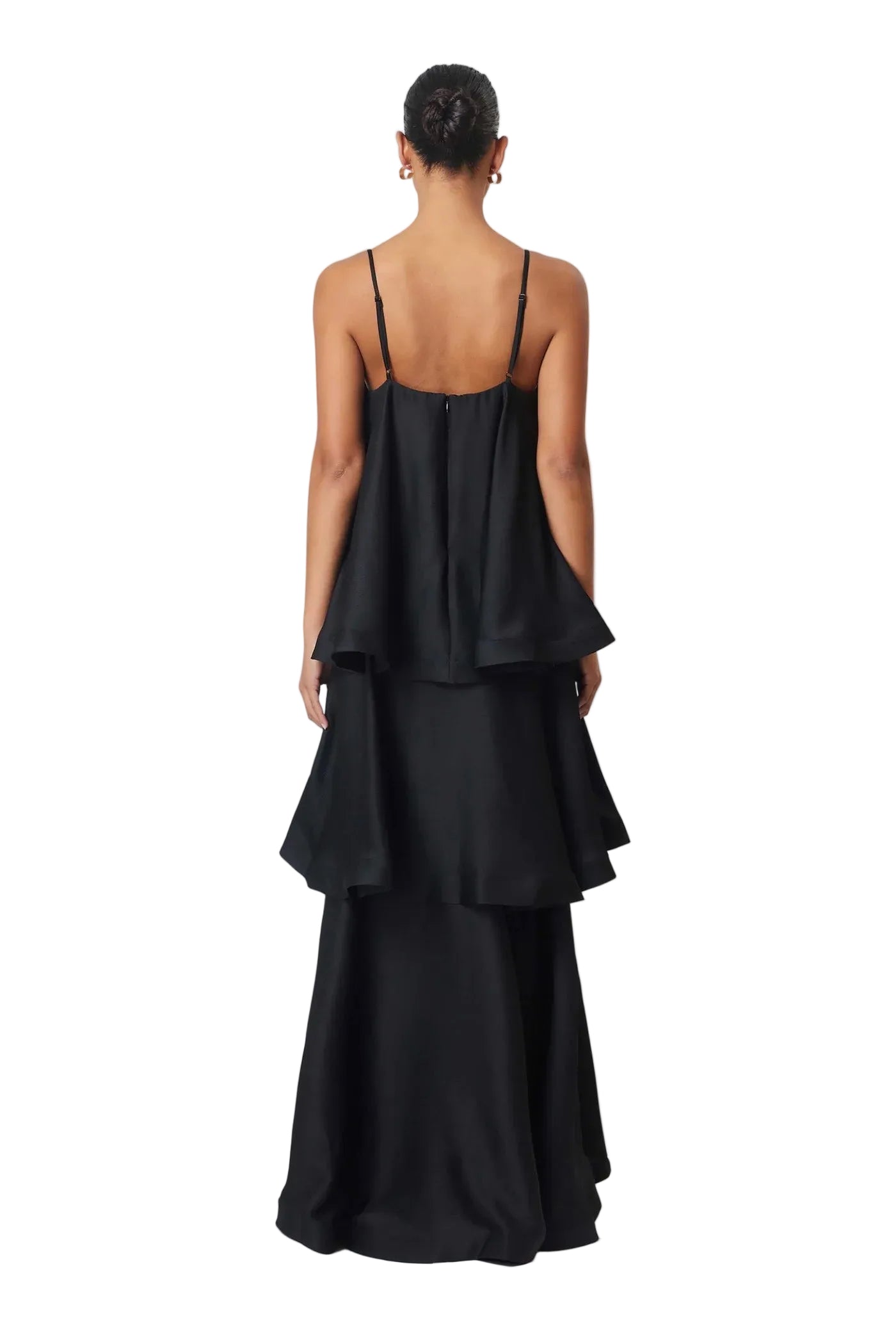 Tilly Tiered Maxi Black