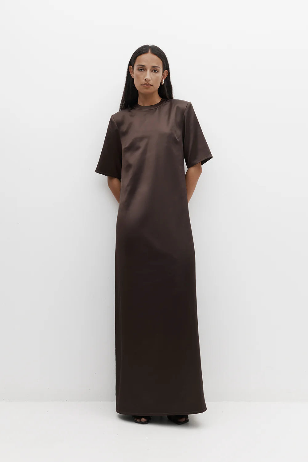 Satin Tee Dres