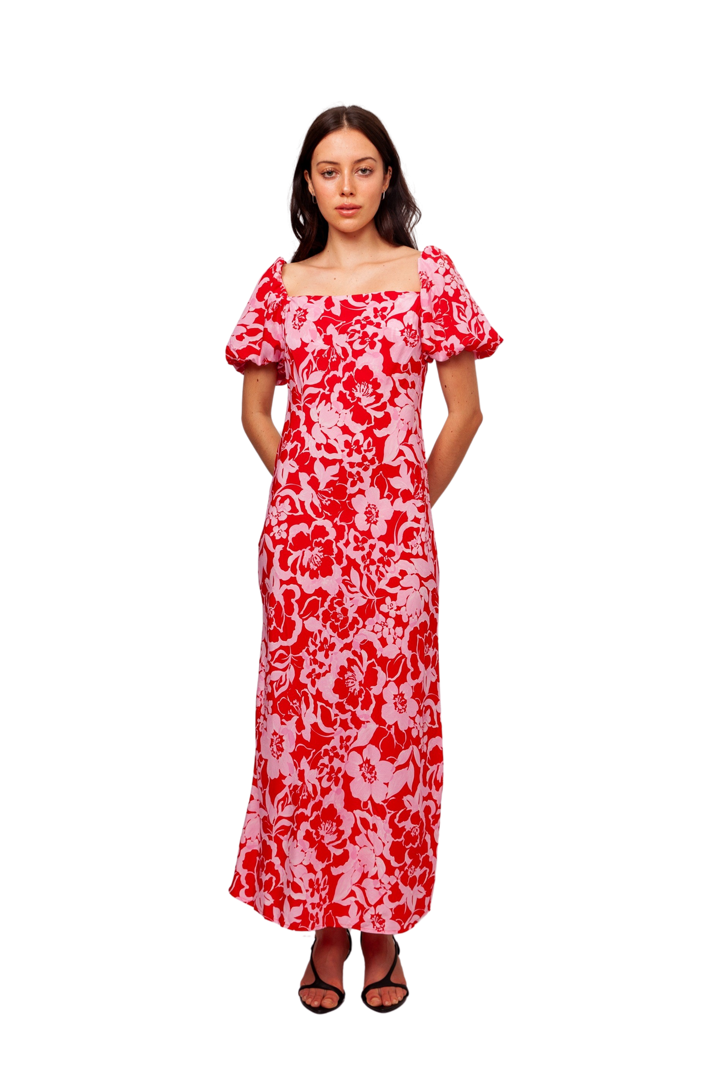 Bobbi Silk Midi Dress