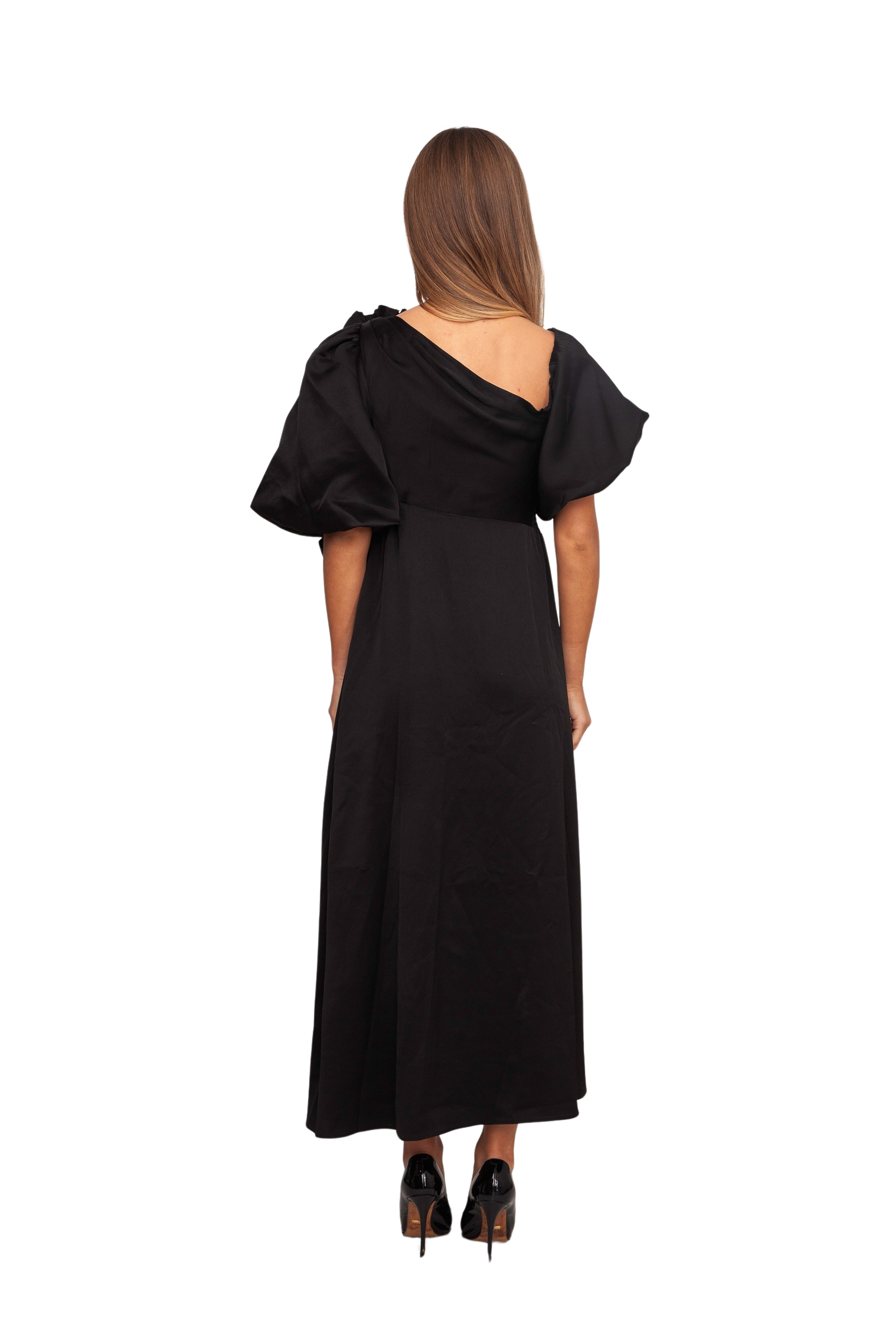 Magnetic Draped Midi Dress Magnetic Draped Midi Dress