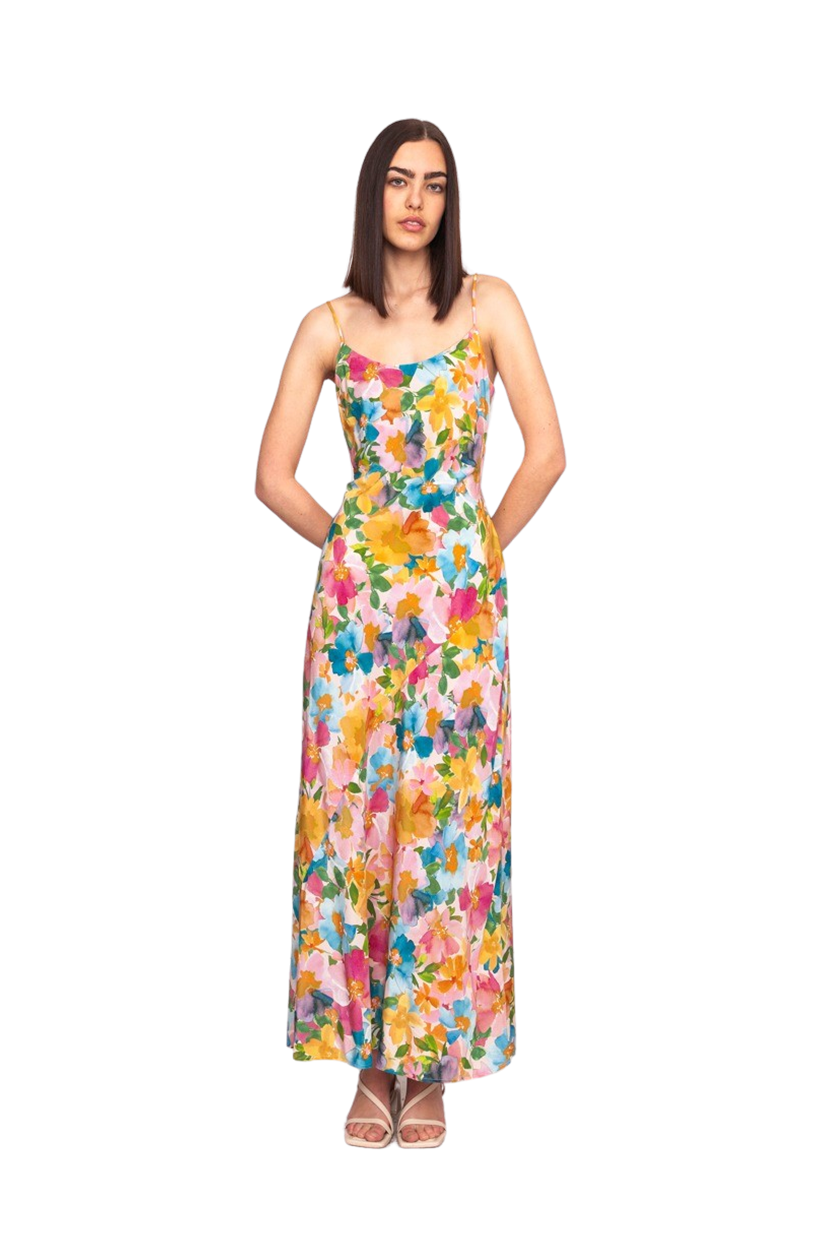 Emelie Silk Slip Lolly Floral