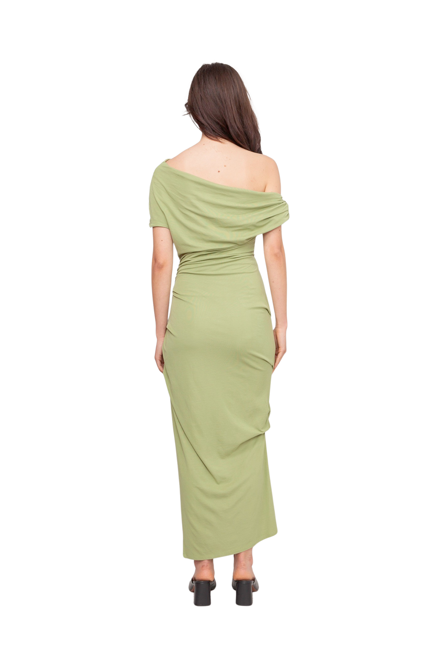 06 Elemental Ida Dress - Apple