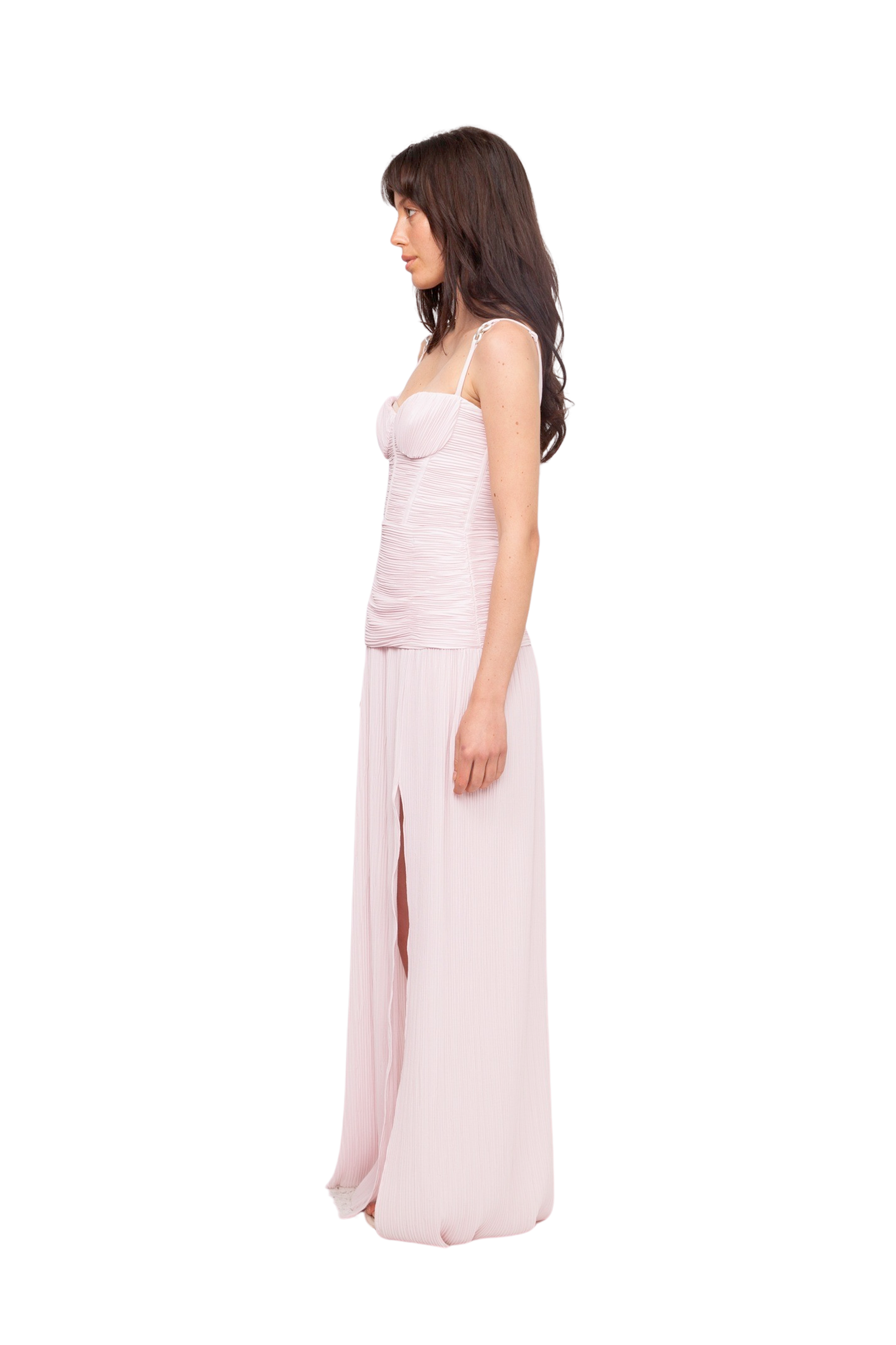 double time pleat dress hydrangea Manning Cartell - Double Time Pleat Dress - Hydrangea
