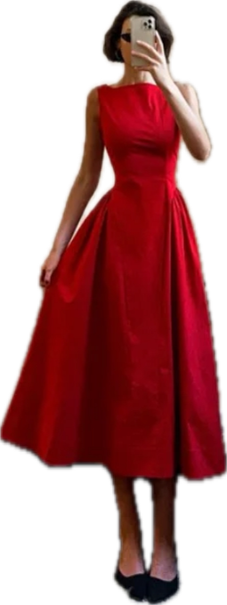 Jacqueline Dress Red