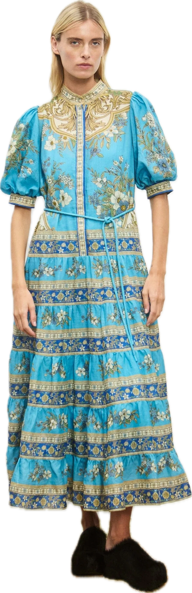 Cassie Tiered Midi Dress
