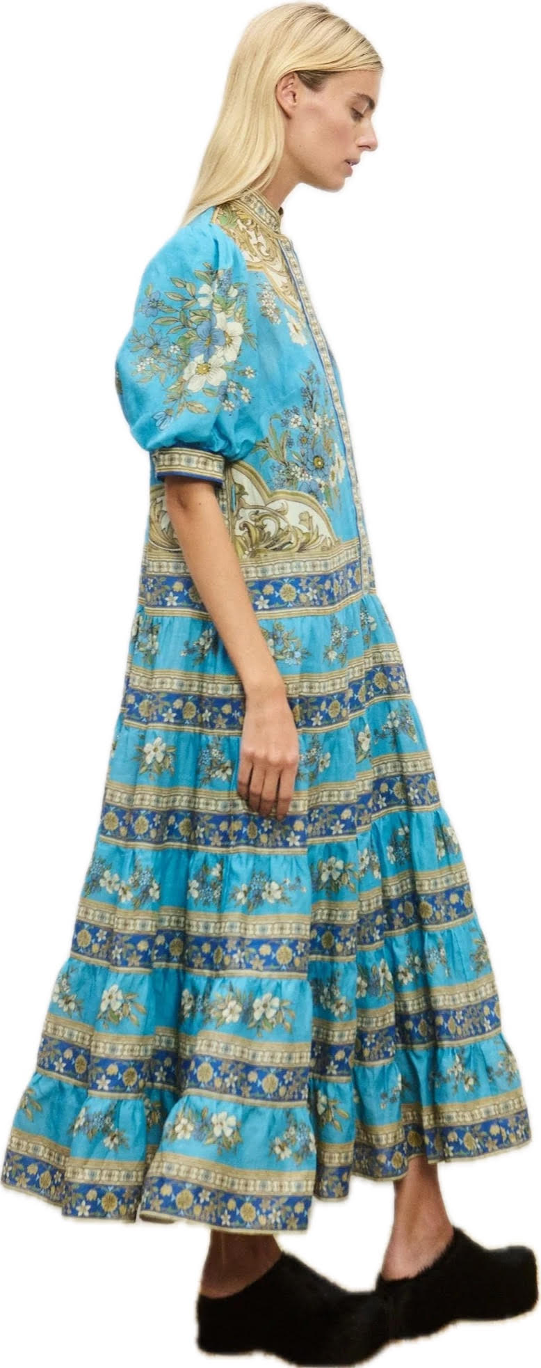 Cassie Tiered Midi Dress