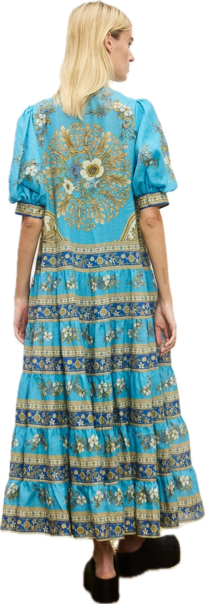 Cassie Tiered Midi Dress
