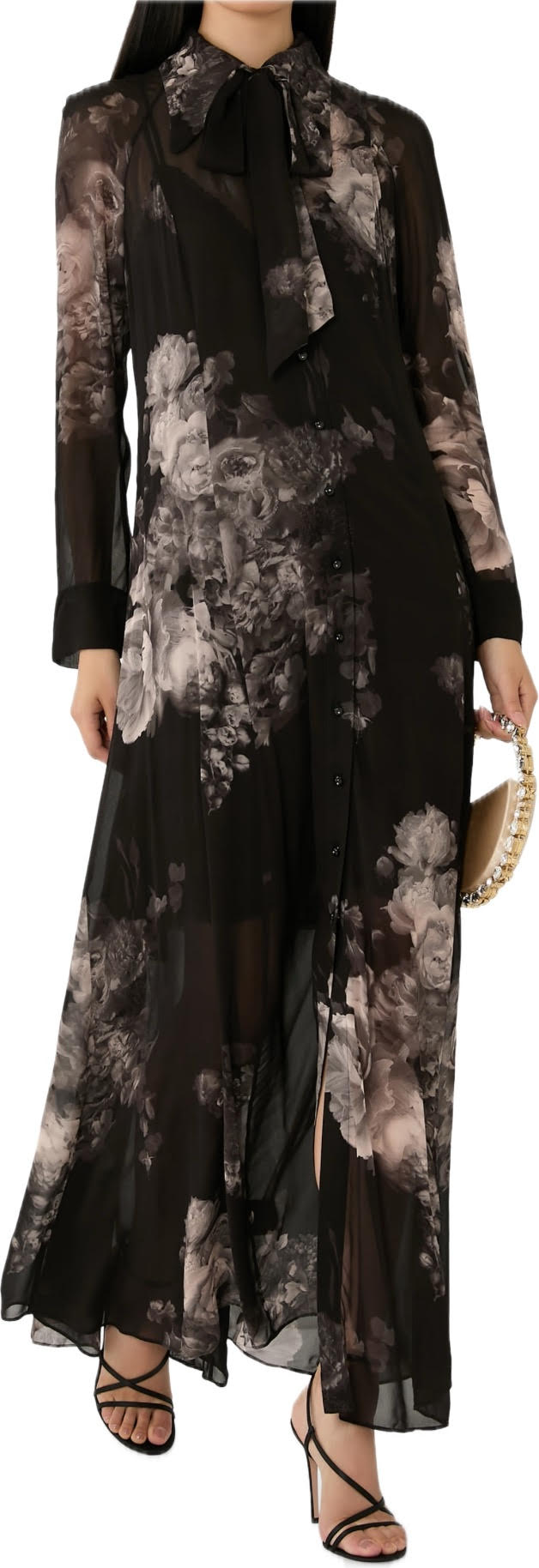 Hypnotic Maxi Shirt Dress
