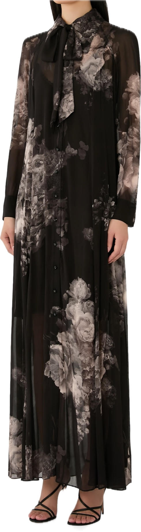 Hypnotic Maxi Shirt Dress