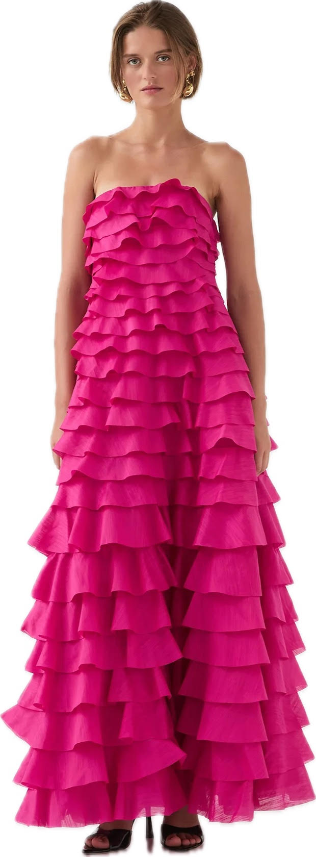 Fleur Pleated Gown