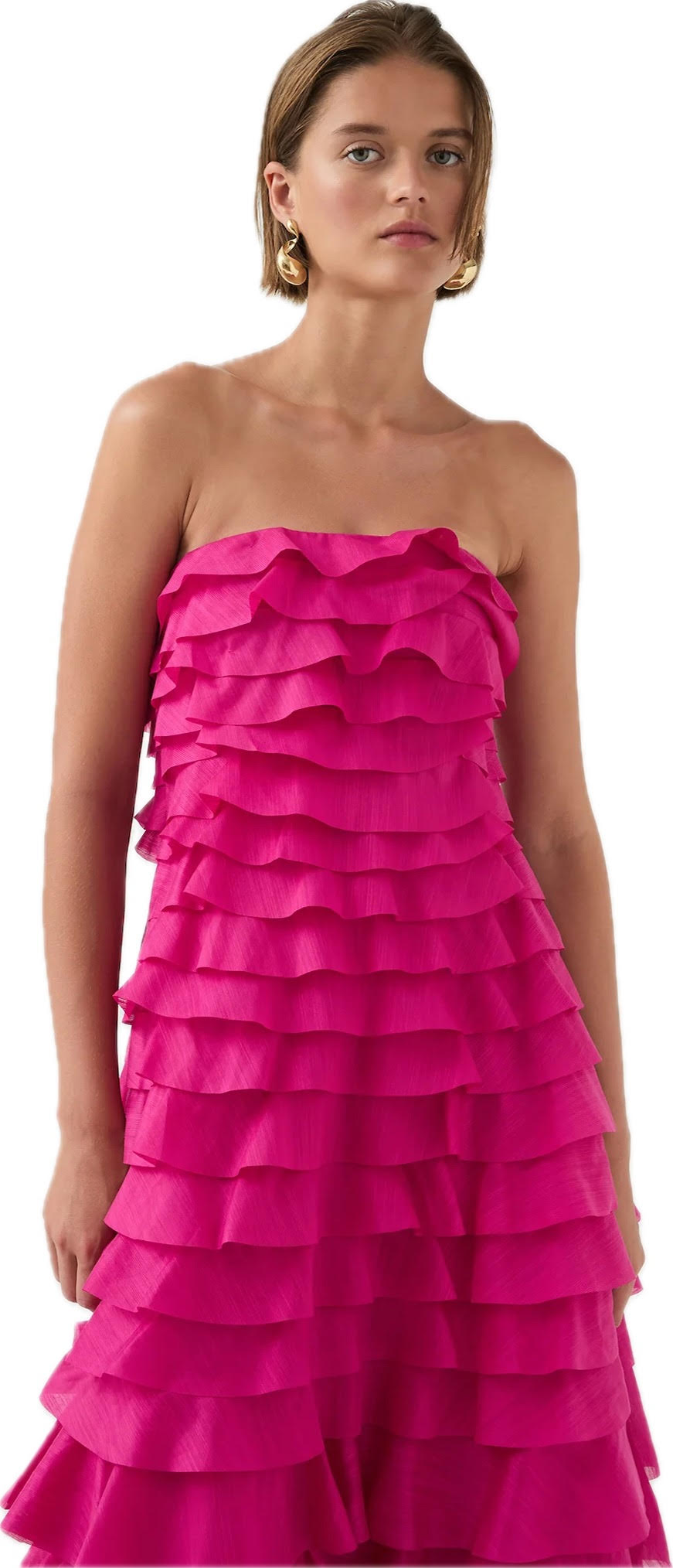 Fleur Pleated Gown