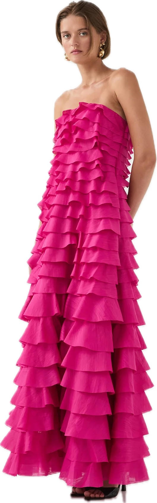 Fleur Pleated Gown
