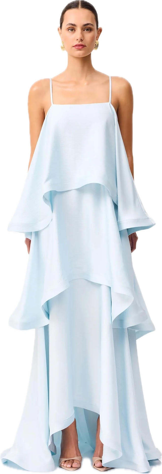 Tilly Tiered Maxi Blue