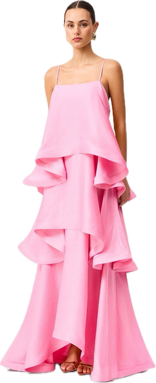 Tilly Tiered Maxi Pink
