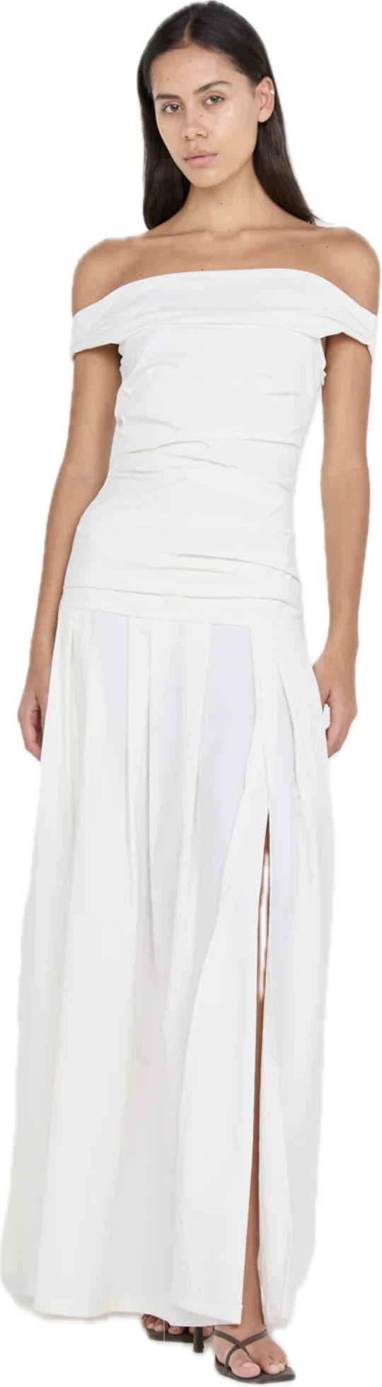 Apolline Maxi Dress White