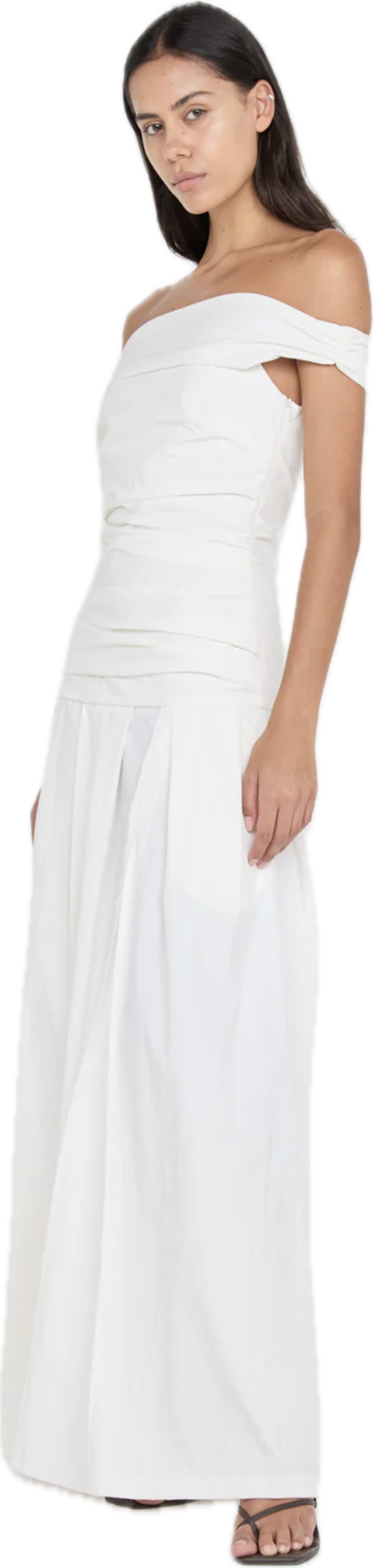 Apolline Maxi Dress White