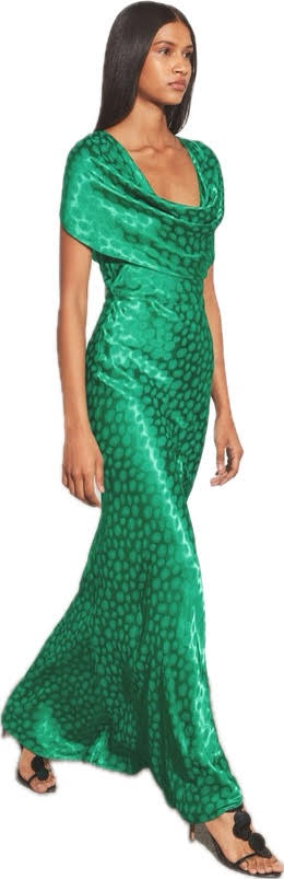 Odessa Dress Green – The Dress Room