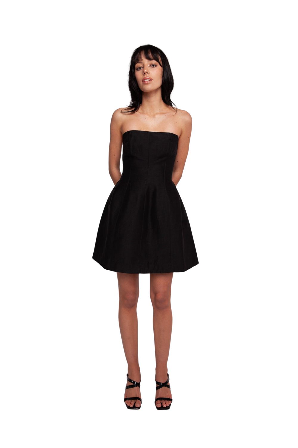 Baret Strapless Mini Dress