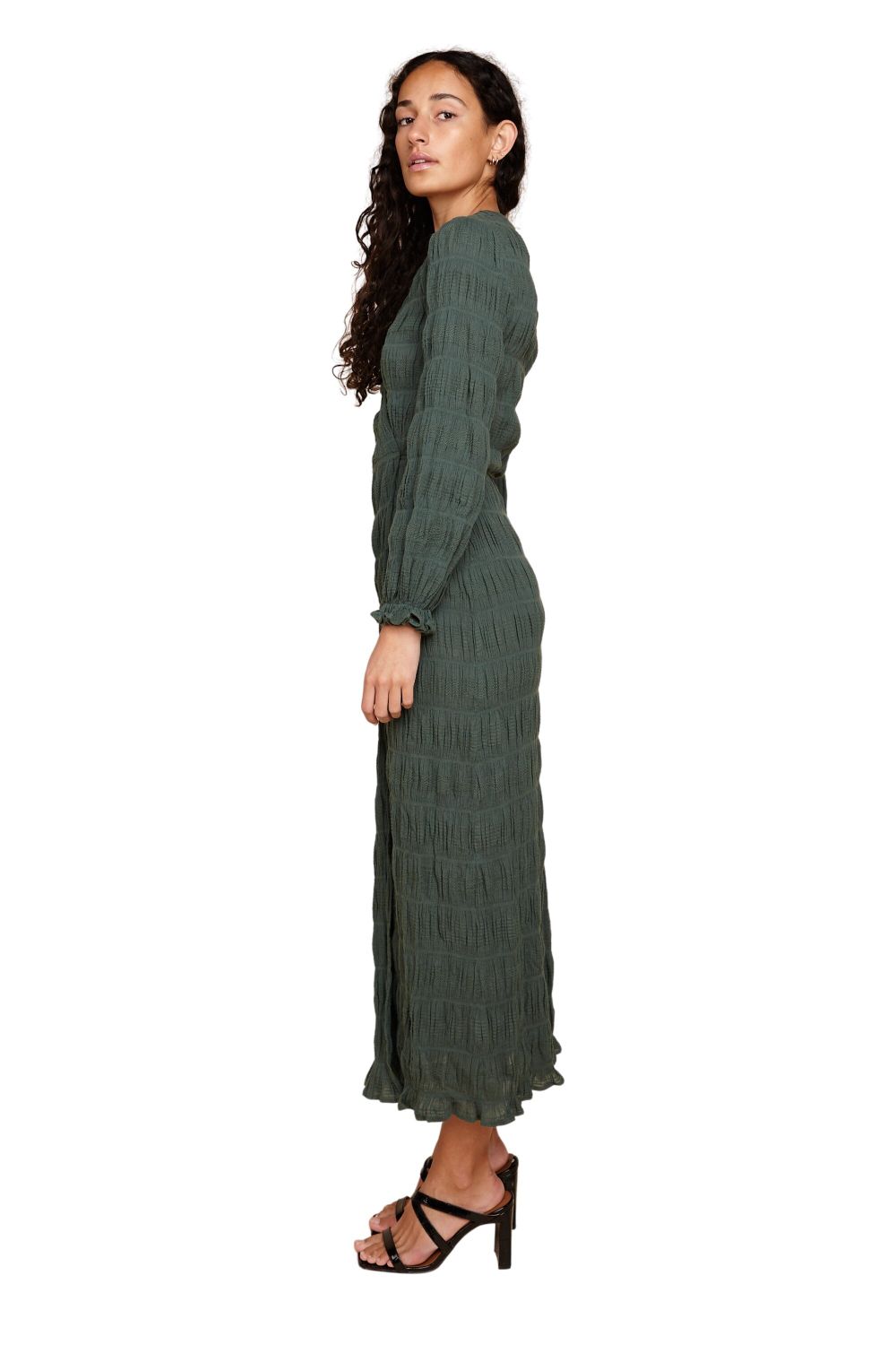 Mirella Long Sleeve Wrap Dress