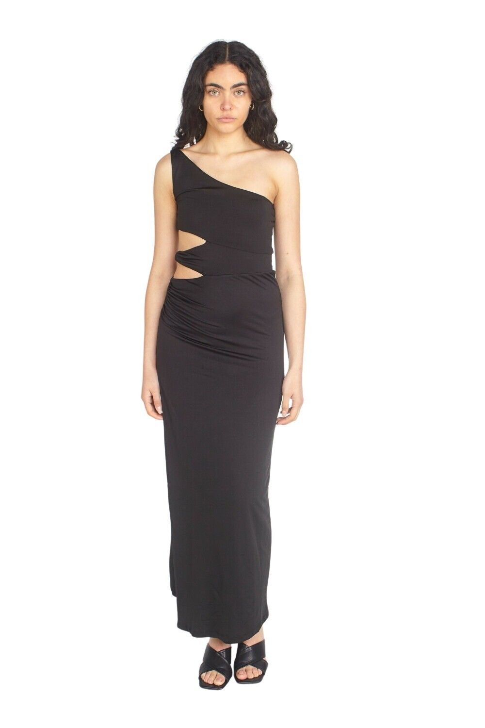 Cameo Asymmetric Gown