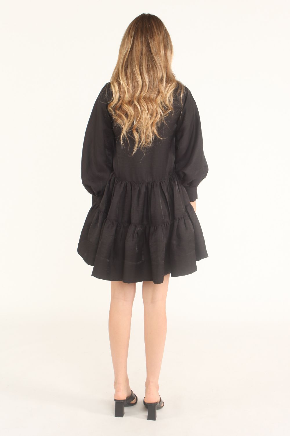 Margaux Tuxedo Shirt Dress