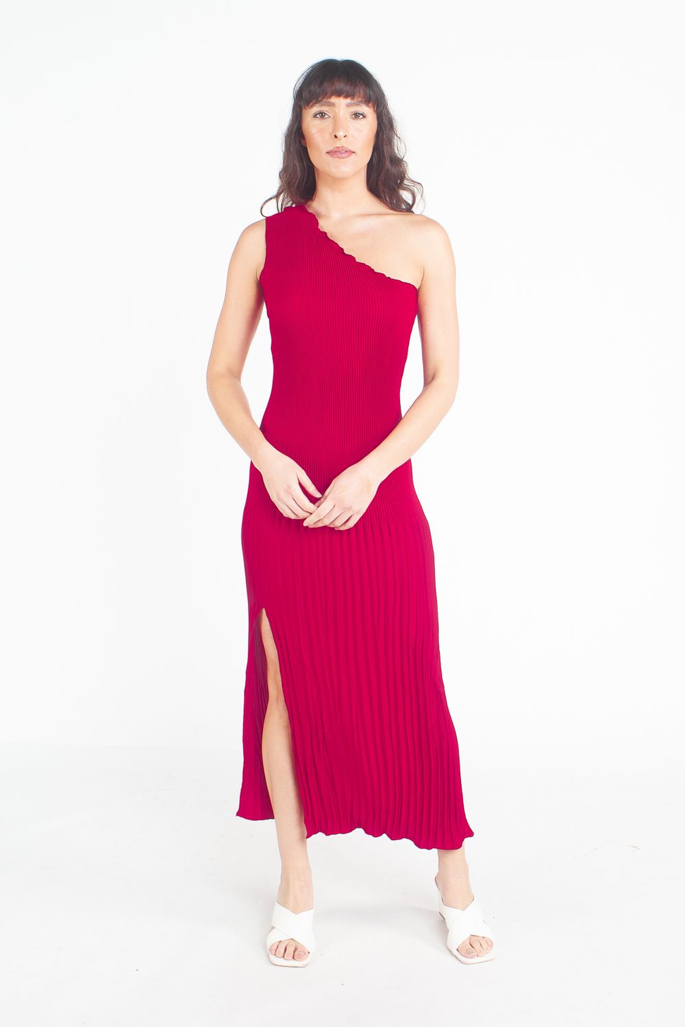 Soirée One Shoulder Gown