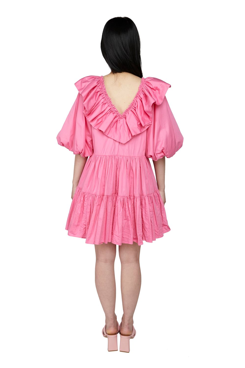 Solstice Ruffle Mini Dress