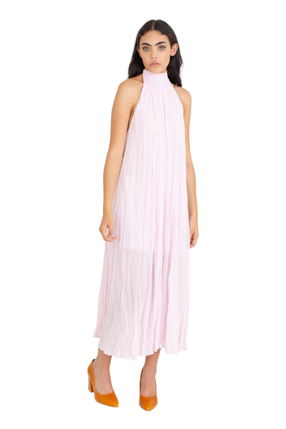 Cascade Crush Gown Pink