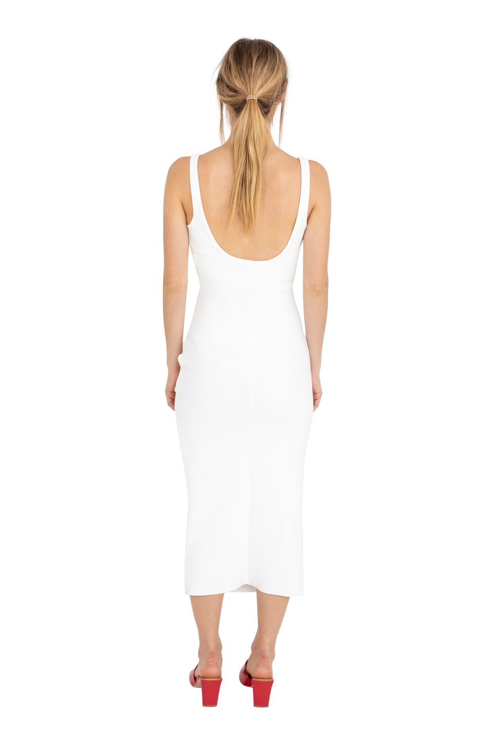 Karina tuck midi dress best sale