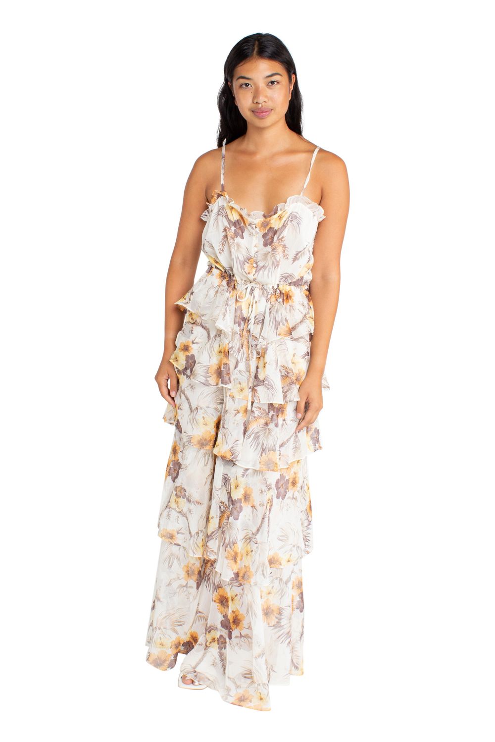 Marquis Tiered Maxi Dress