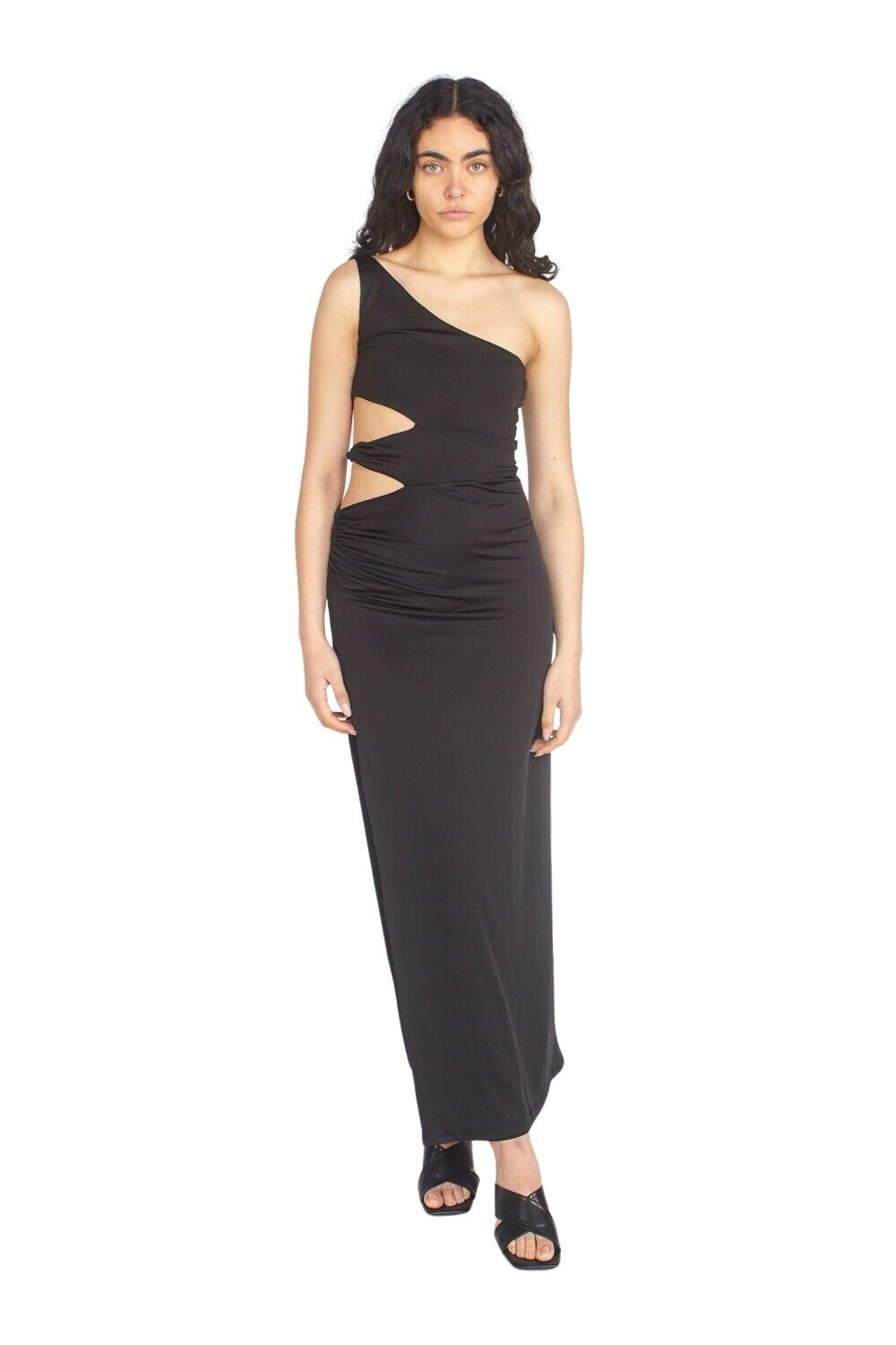 Cameo Asymmetric Gown