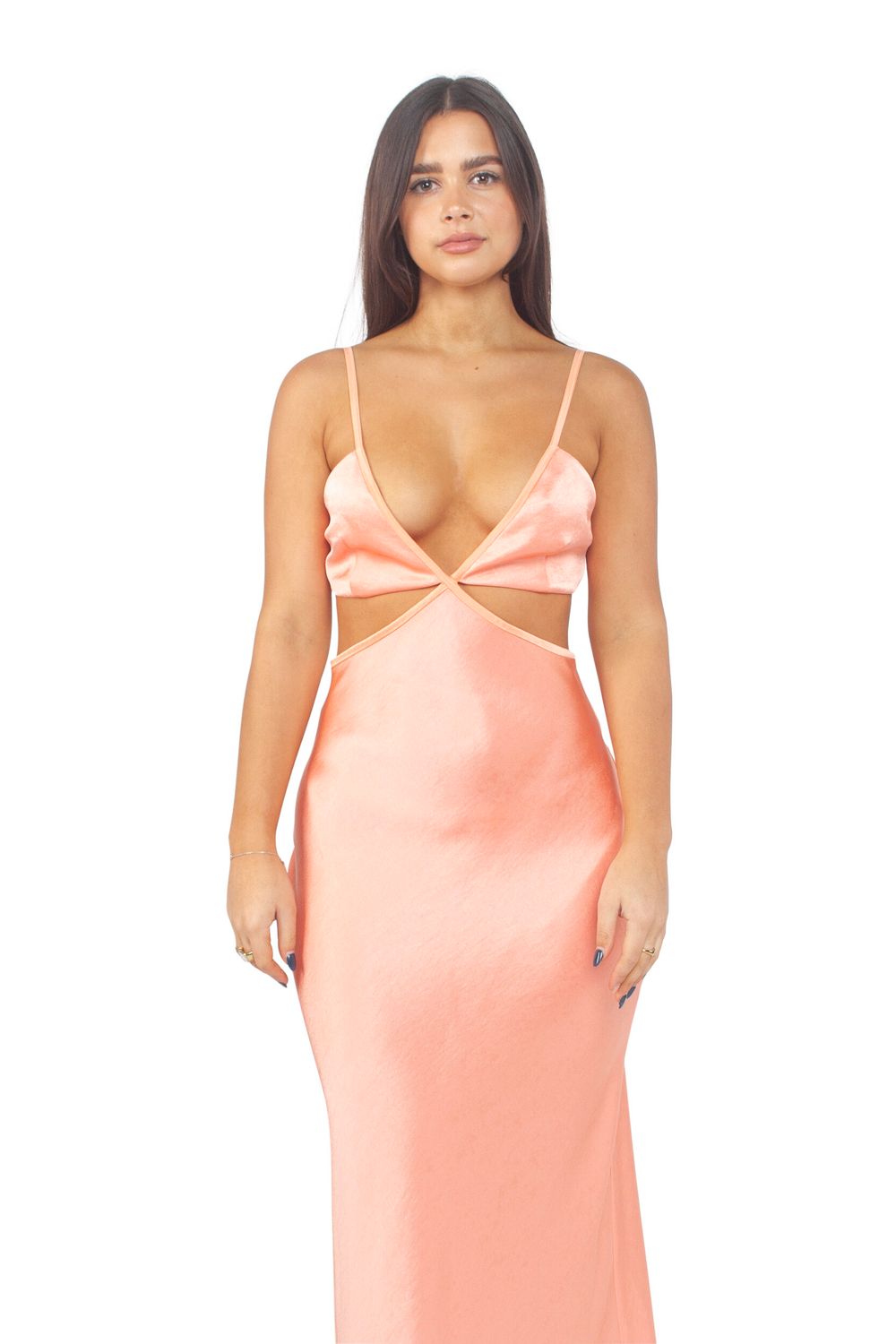 Veronique Maxi Dress Coral The Dress Room Veronique Maxi Dress Coral The Dress Room