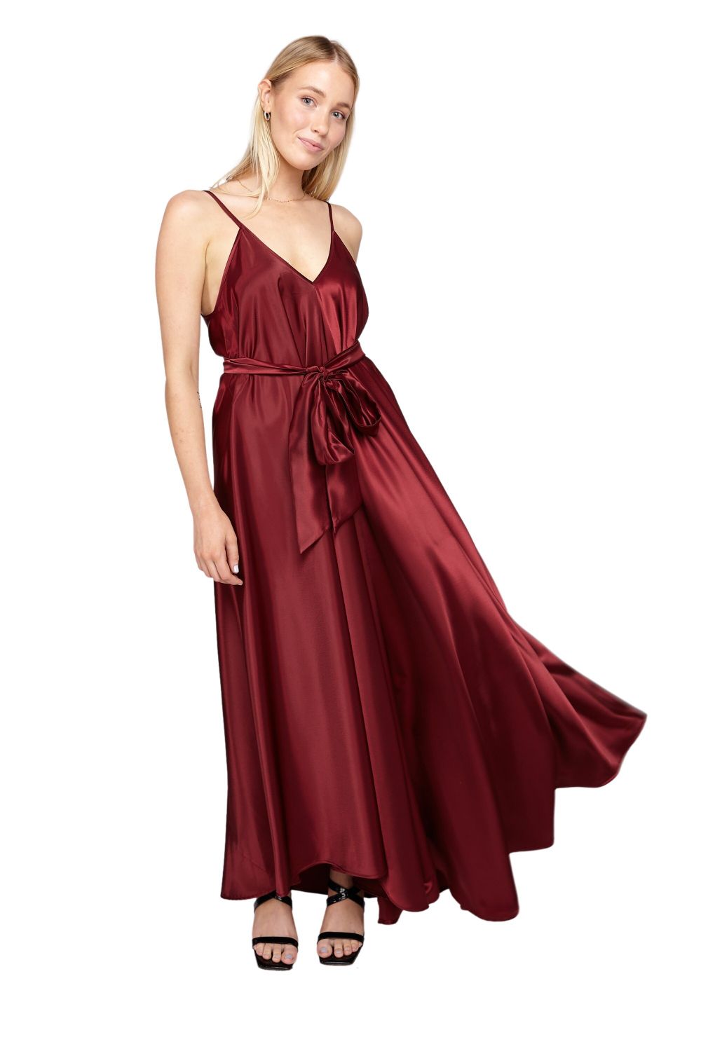 Tie Front Maxi Dress