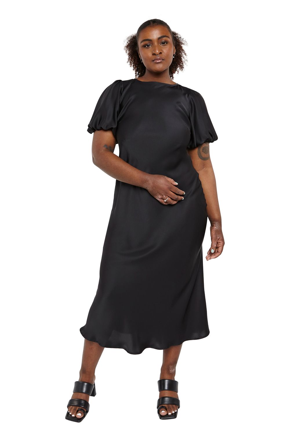kendall satin dress Kendall Silk Dress SEROYA