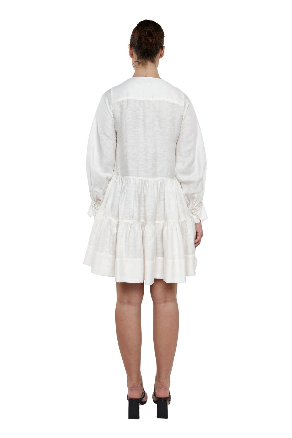 Margaux Tuxedo Shirt Dress