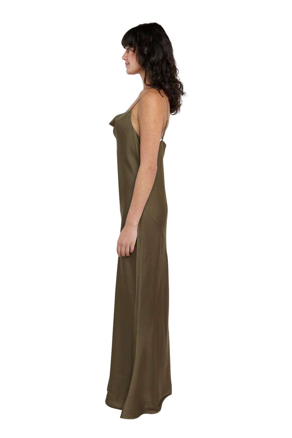 Luxe Bias Cowl Slip Dress