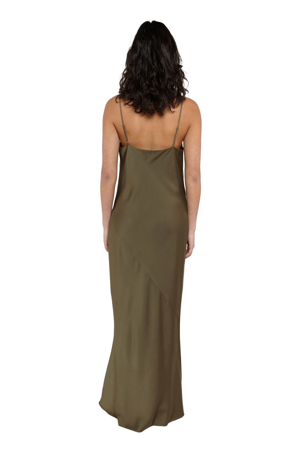 Luxe Bias Cowl Slip Dress